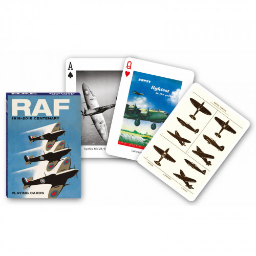 Carti de joc de colectie, Piatnik, cu tema "Royal Air Force - RAF"